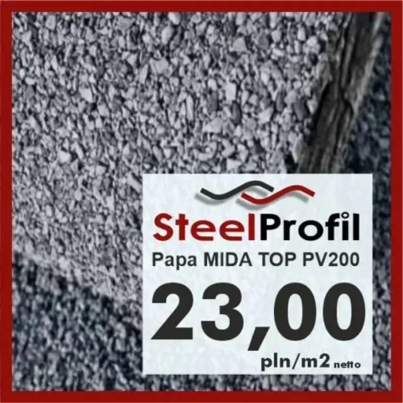 Papa Nawierzchniowa SBS MIDA TOP PV200 S5