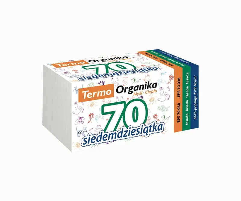Termo Organika SIEDEMDZIESIĄTKA Fasada/Dach-Podłoga EPS 70